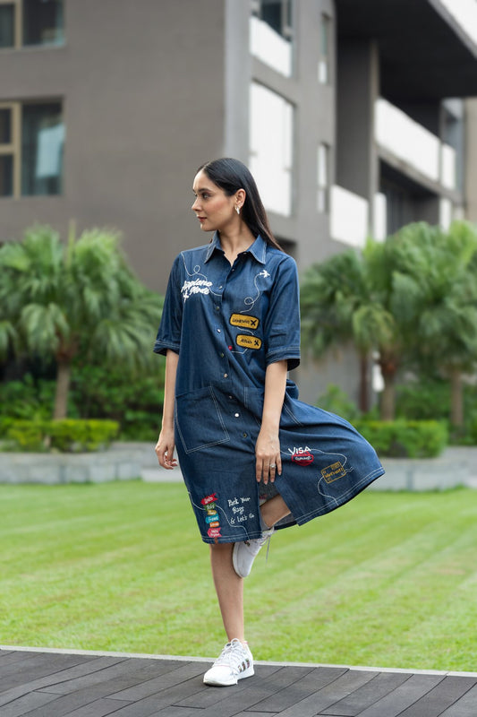 Denim Travel Dress