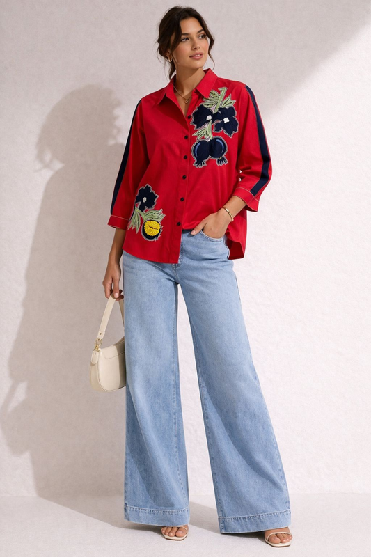 Red Pomegranate Shirt