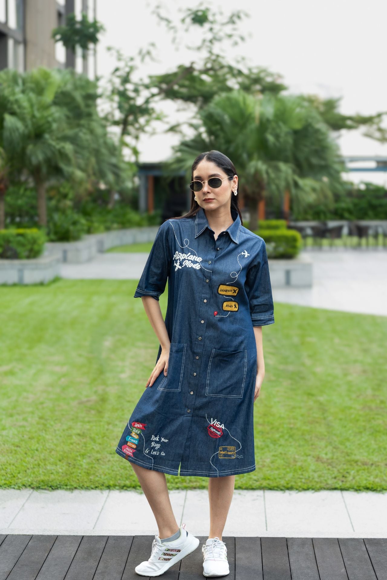 Denim Travel Dress