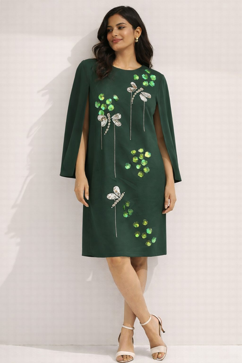 Green Dragonfly Dress
