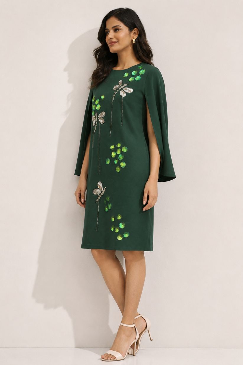 Green Dragonfly Dress