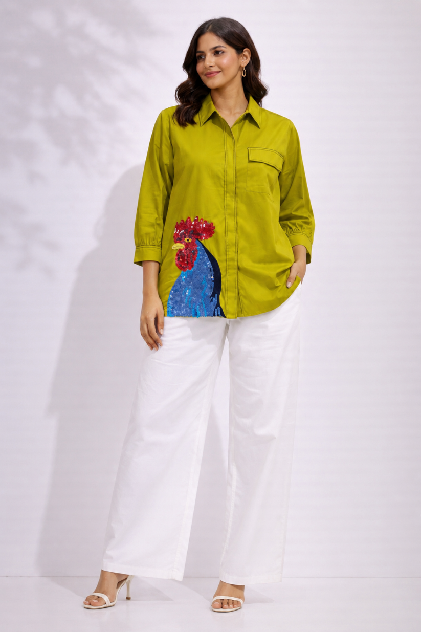 Green Hen Shirt