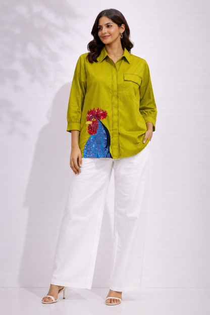 Green Hen Shirt
