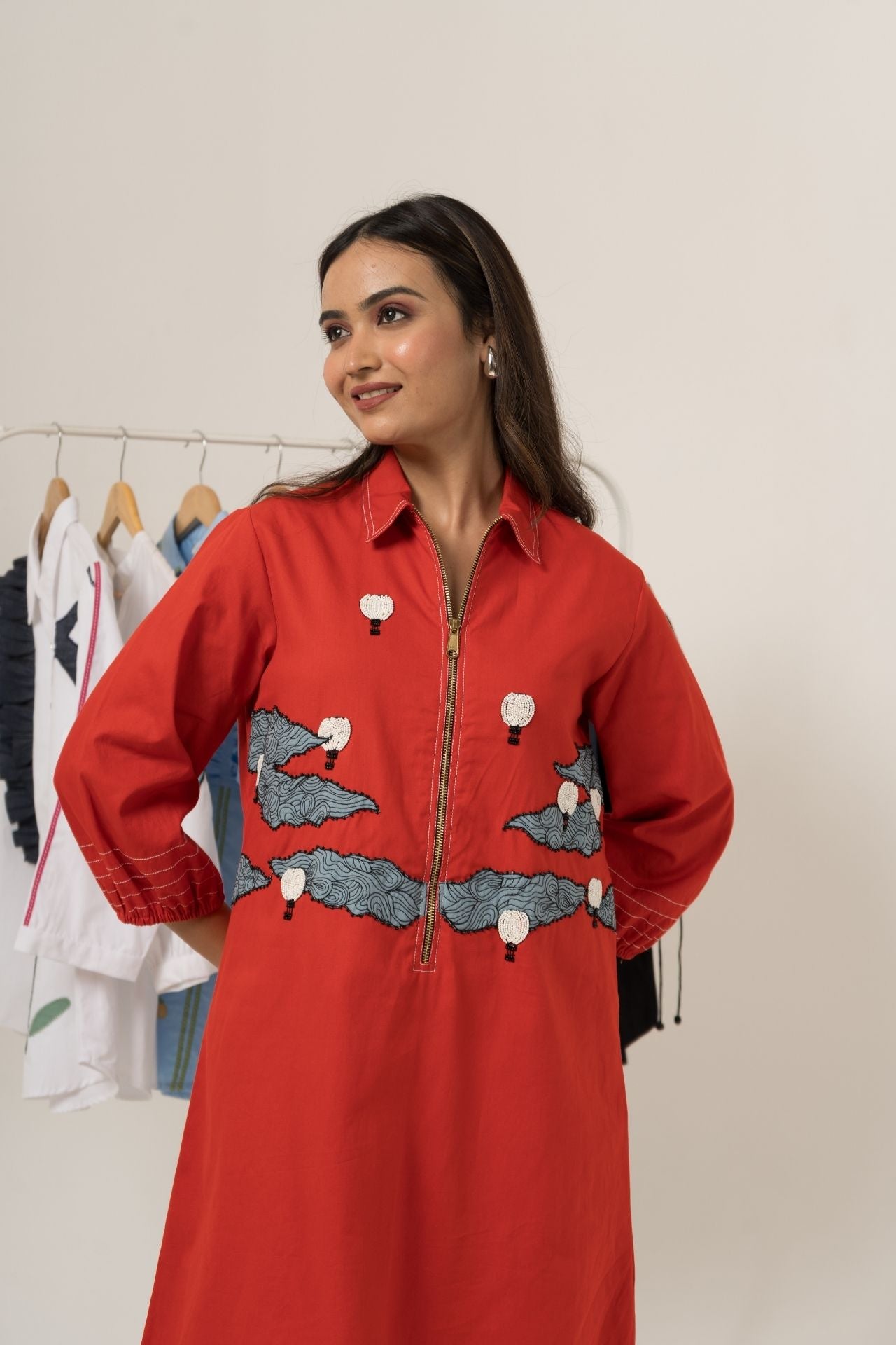 Red Hotair Ballon Dress