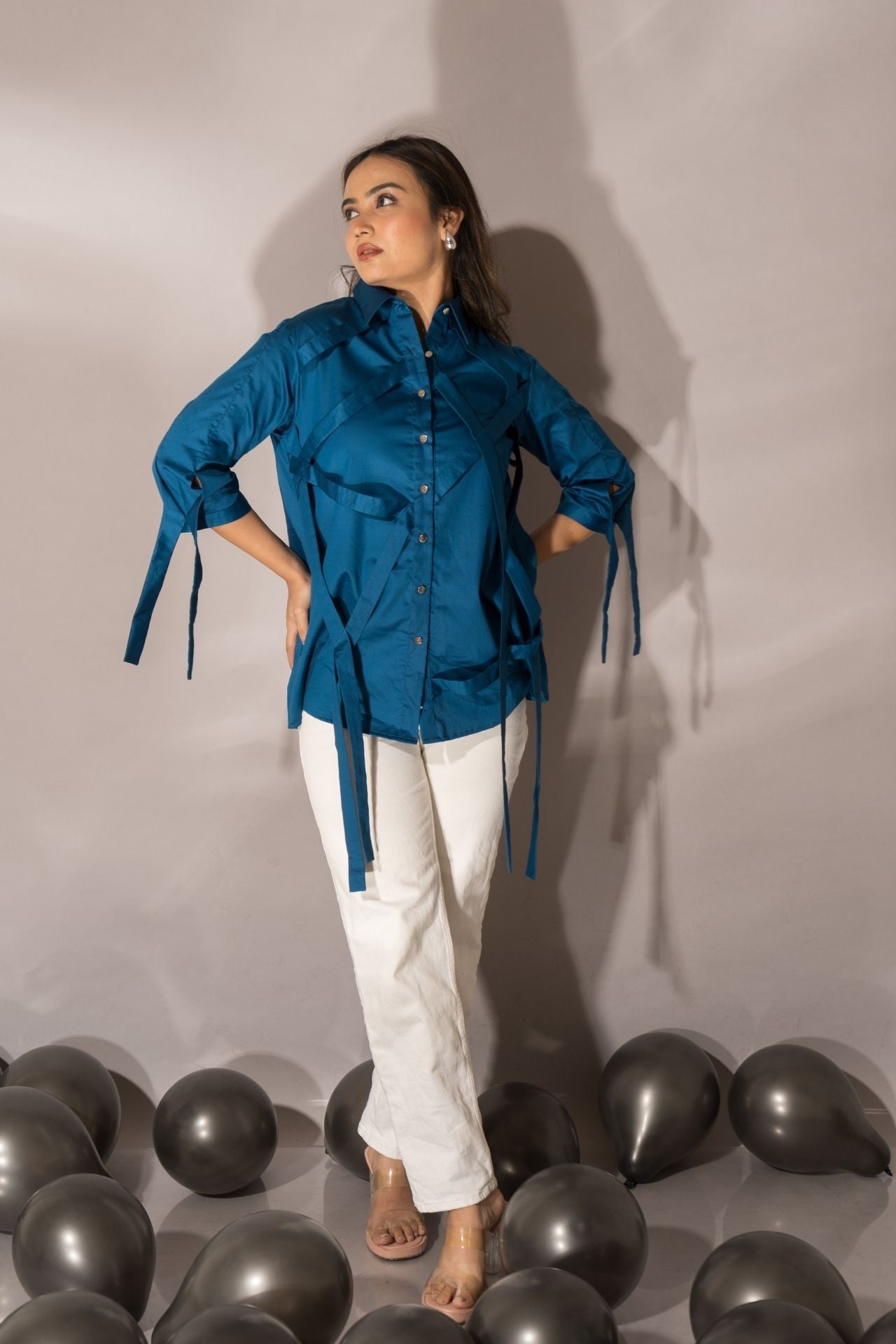 Royal Blue Hangings Shirt