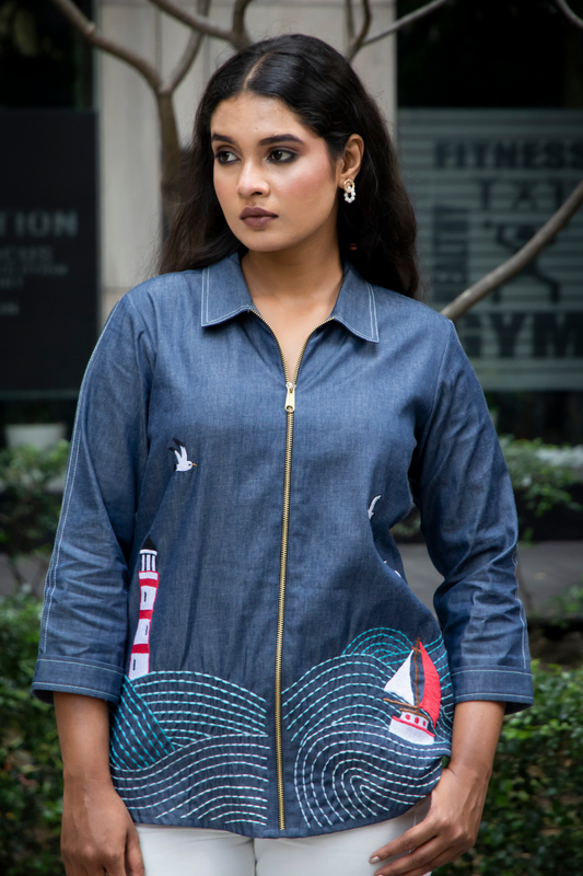 Denim Nautical Shirt