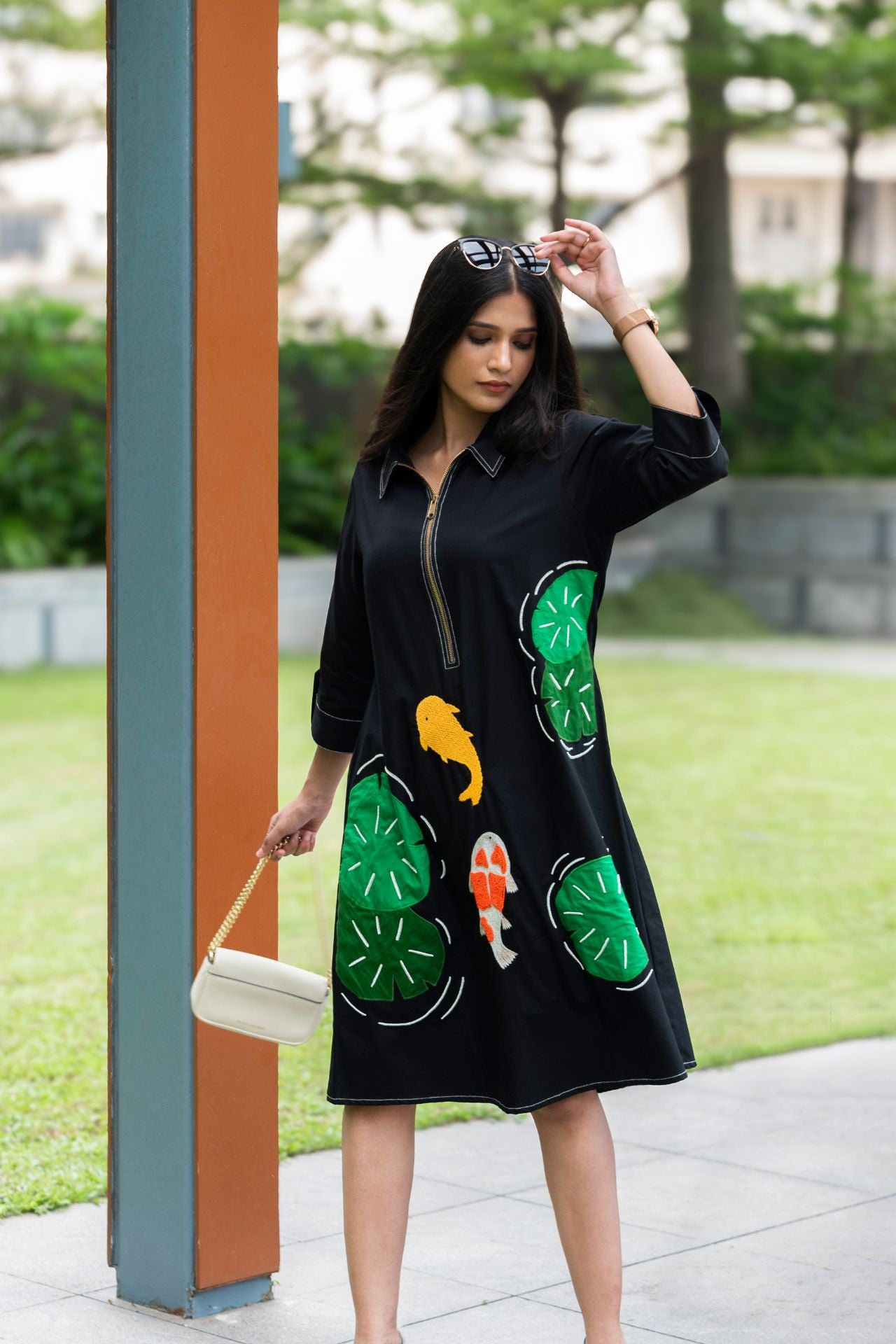 Black Fish Dress