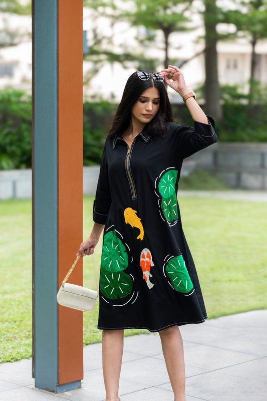 Black Fish Dress